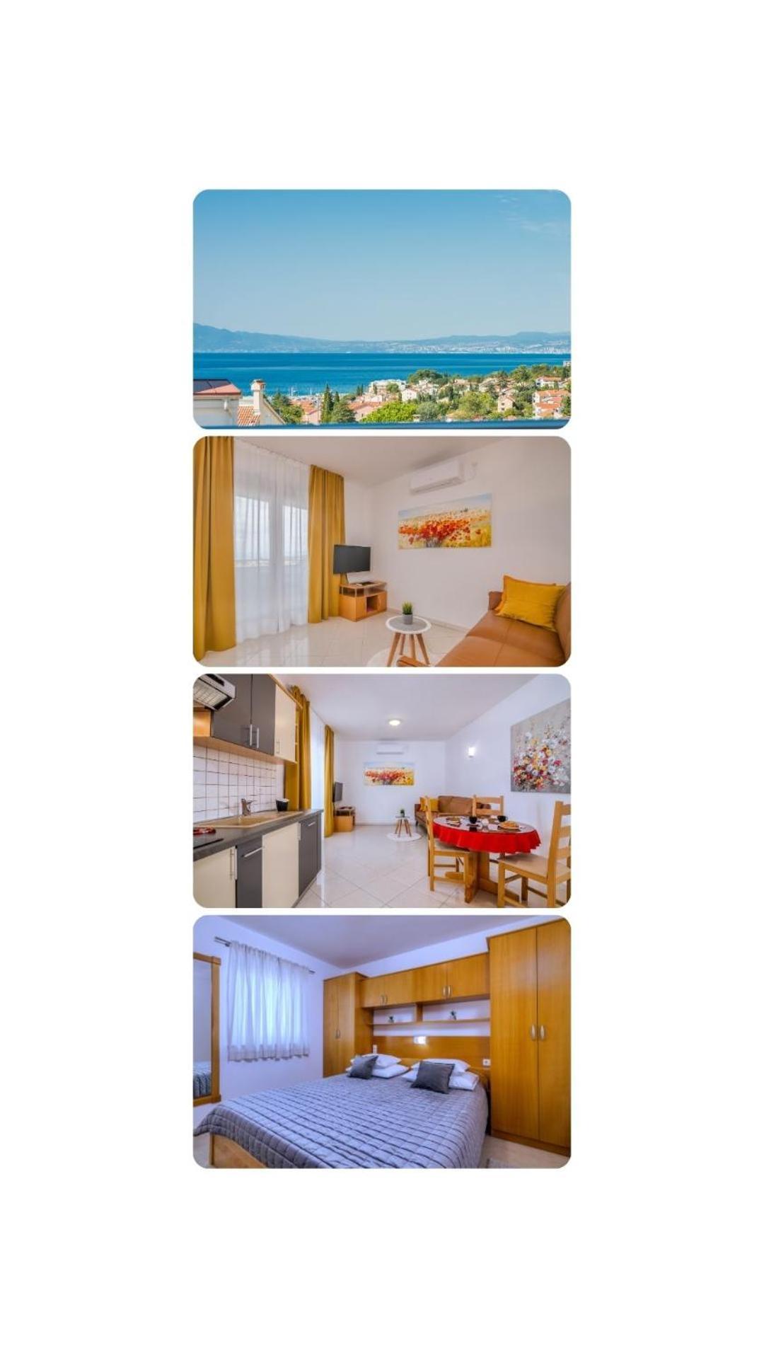 Apartments Kvarner 2 Малинска Экстерьер фото