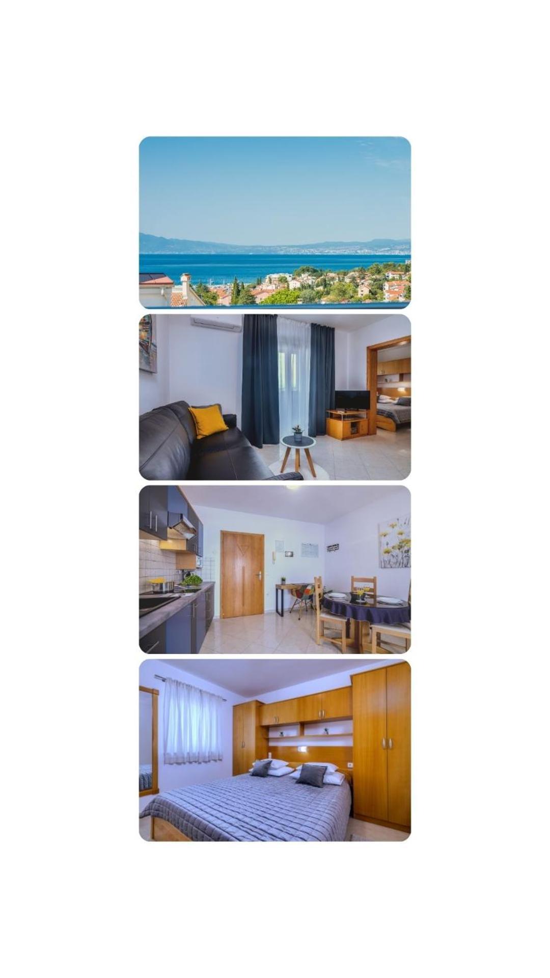 Apartments Kvarner 2 Малинска Экстерьер фото