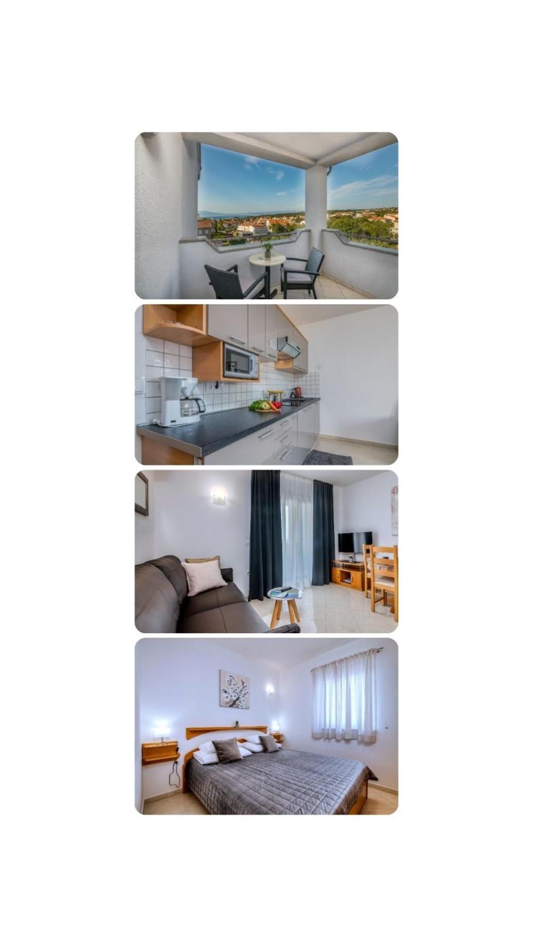 Apartments Kvarner 2 Малинска Экстерьер фото